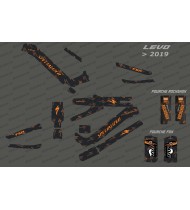 Kit deco Carbon Edition Full (Orange) - Specialized Levo (after 2019)