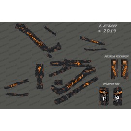 Kit deco Carbon Edition Full (Orange) - Specialized Levo (after 2019)