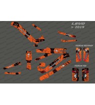 Kit-deco-Brush Edition Full (Orange) - Specialized-Levo (nach 2019)