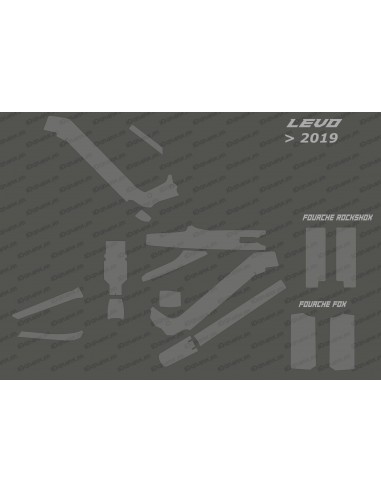 Kit Sticker Protection Full (Brillant ou Mat) - Specialized Levo (après 2019)