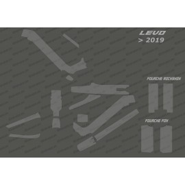 Kit Adesivo Protezione Completa (Lucido o Opaco) - Specializzata Levo (dopo il 2019) -idgrafix