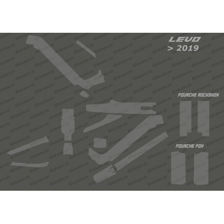 Kit Sticker Protection Full (Gloss or Matte) - Specialized Levo (after 2019) - IDgrafix