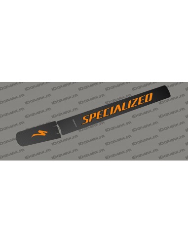 Sticker schutz-Rohr, Batterie - Carbon edition (Orange) - Specialized-Levo (nach 2019)