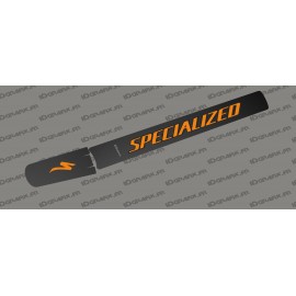 Sticker schutz-Rohr, Batterie - Carbon edition (Orange) - Specialized-Levo (nach 2019)-idgrafix