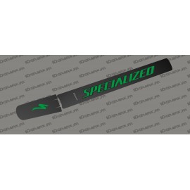 Sticker protection Tube Battery - Carbon edition (Green) - Specialized Levo (after 2019) - IDgrafix