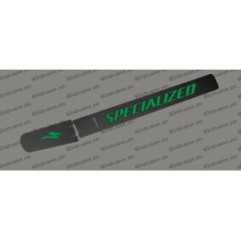 Sticker schutz-Rohr, Batterie - Carbon edition (Grün) - Specialized-Levo (nach 2019)-idgrafix