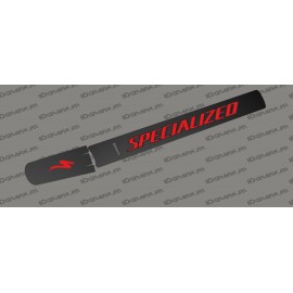 Sticker protection Tube Battery - Carbon edition (Red) - Specialized Levo (after 2019) - IDgrafix
