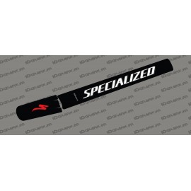 Sticker schutz-Rohr, Batterie - Black edition (Weiß/Rot) - Specialized-Levo (nach 2019)-idgrafix
