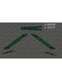 Kit deco de Carbono Edición de la Luz (Verde) - Levo (después de 2019)