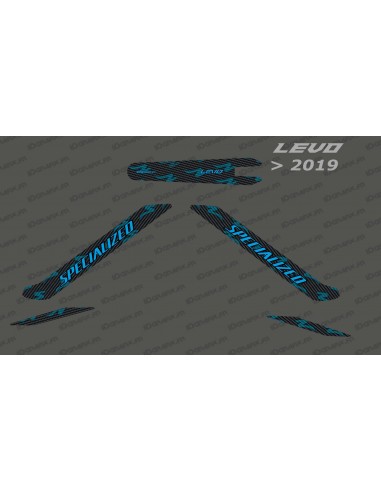 Kit deco Carbon Edition Light (Blue) - Levo (after 2019)