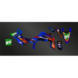 Kit décoration Sand Edition Bleu - IDgrafix - Yamaha YFZ 450 / YFZ 450R