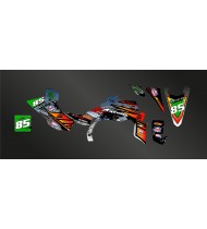 Kit décoration Sand Edition Gris - IDgrafix - Yamaha YFZ 450 / YFZ 450R -  Idgrafix