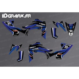 Kit de decoración de la Hoja de Edición (Azul) - IDgrafix - Yamaha YFZ 450 / YFZ 450R -idgrafix