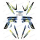 Kit dekor Geometric Blau - IDgrafix - Kymco 450 Maxxer