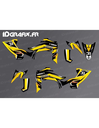 Kit de decoració de la Fulla Edició (Groc) - IDgrafix - Yamaha YFZ 450 / YFZ 450R -idgrafix