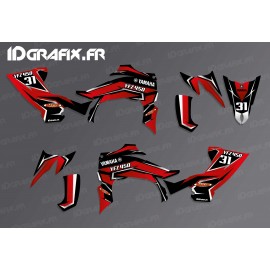 Kit de decoración de la Hoja de Edición (Rojo) - IDgrafix - Yamaha YFZ 450 / YFZ 450R -idgrafix