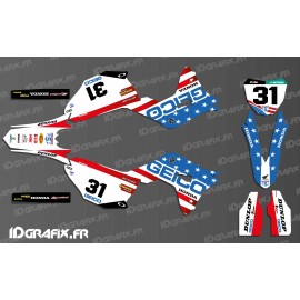 Kit decoration Geico Team USA Replica - Honda CR/CRF 125-250-450 - IDgrafix
