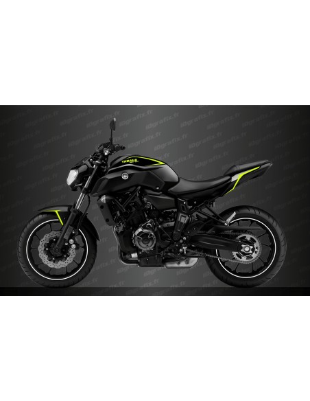 Line Fluo Yellow Decoration Kit - IDgrafix - Yamaha MT-07 (2018-2020) - Idgrafix Line Fluo Yellow Decoration Kit - IDgrafix - Yamaha MT-07 (2018-2020) - Idgrafix