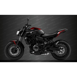 Kit decoration Line Red - IDgrafix - Yamaha MT-07 (after 2018) - IDgrafix