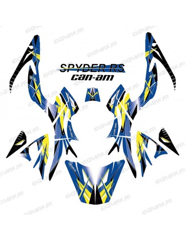 Kit decorazione Geometrica Blu - IDgrafix - Can Am Spyder RS