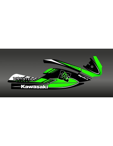 Kit de decoración 100% Personalizado DC para Kawasaki 800 SXR