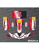 Kit deco Fàbrica Edició Sodi Racing (Blanc/Vermell) per a Karting SodiKart