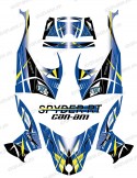 Kit décoration Geometric Bleu - IDgrafix - Can Am Spyder RT