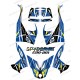 Kit décoration Geometric Bleu - IDgrafix - Can Am Spyder RT