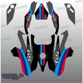 Kit déco Factory Edition (Noir)- BMW GS 1200-idgrafix