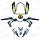 Kit de decoració Geomètrica Blau - IDgrafix - Kawasaki KFX 450R