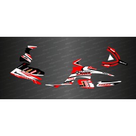 Kit de decoración de la Carrera de Edición (Rojo) - IDgrafix - Yamaha Raptor 700
