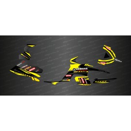 Kit de decoración de la Carrera de Edición (Amarillo) - IDgrafix - Yamaha Raptor 700 -idgrafix