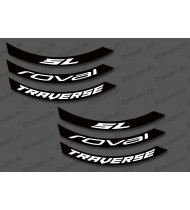 Kit Adhesius (Black/White) Rim Roval Travessar SL -idgrafix
