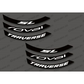 Kit Stickers (Black/White) Rim Roval Traverse SL - IDgrafix