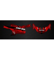 Kit decorazione Kaleid Edizione (Rosso) - Idgrafix - Can Am Maverick SPORT