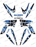 Kit de decoració Carrer Blau - IDgrafix - Kymco 450 Maxxer