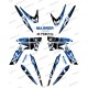 Kit dekor Street Blau - IDgrafix - Kymco 450 Maxxer
