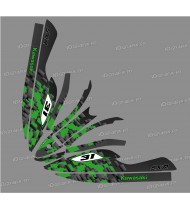 Kit decorazione Edizione Digitale (Verde) per Kawasaki SXR 800