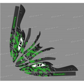 Kit de decoració Edició Digital (Verd) per a Kawasaki SXR 800 -idgrafix