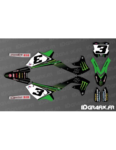 Kit déco Eli Tomac 18 Réplica pour Kawasaki KX/KXF