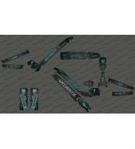 Kit deco di Carbonio, Edizione Completa (Turqoise) - Specializzata Kenevo