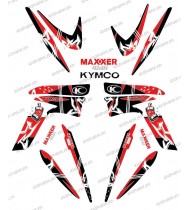 Kit de decoració Carrer Vermell - IDgrafix - Kymco 450 Maxxer