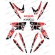 Kit décoration Street Rouge - IDgrafix - Kymco 450 Maxxer - Idgrafix