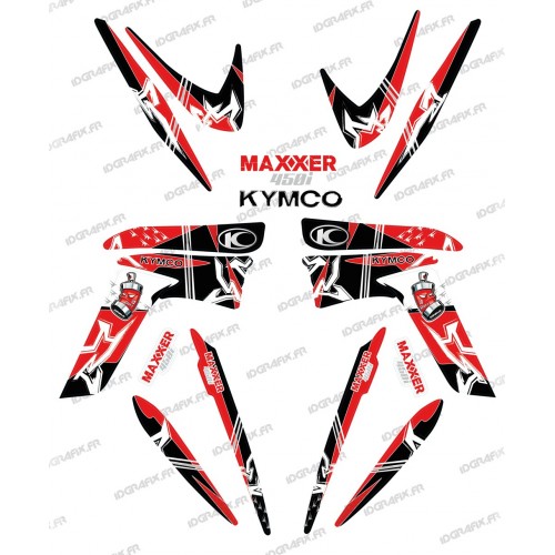 Kit de decoració Carrer Vermell - IDgrafix - Kymco 450 Maxxer