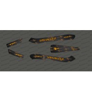 Kit deco Carbon Edition Luce (Arancione) - Specializzata Kenevo