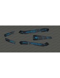 Kit deco Carbon Edition Light (Blue) - Specialized Kenevo