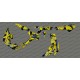 Kit decoration Brush Series Full (Yellow/Blue)- IDgrafix - Can Am Renegade - IDgrafix