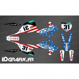 Kit deco Geico Team USA Réplica KTM SX 50-65-85-idgrafix