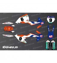 Kit deco Trey Canard Replikats KTM SX 50-50-65-85-Elec-Elec