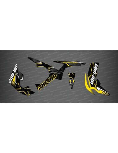 Kit decoration Maze Edition Full (Yellow) - IDgrafix - Can Am Renegade